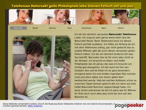 mehr Information : Telefonsex Natursekt